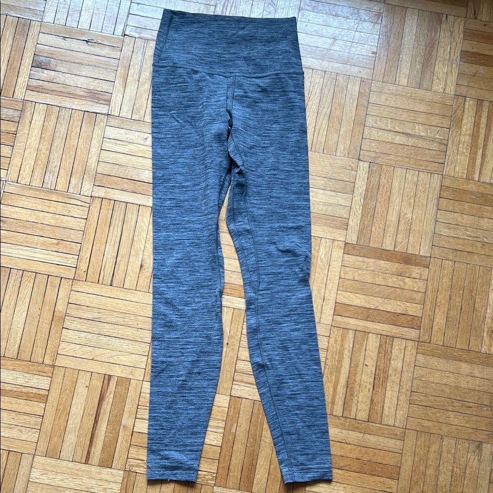 lululemon athletica Charcoal Heather High-Rise Leggings